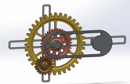 3档滑杆机构缩略图